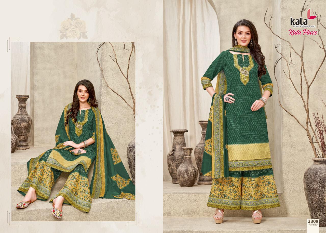 Tarika Creation Kala Plazzo Pure Cotton Casual Wear Suit