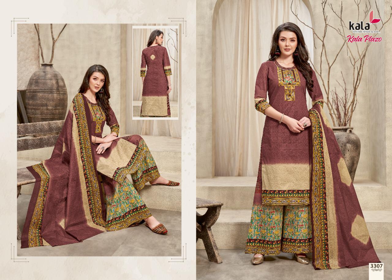 Tarika Creation Kala Plazzo Pure Cotton Casual Wear Suit