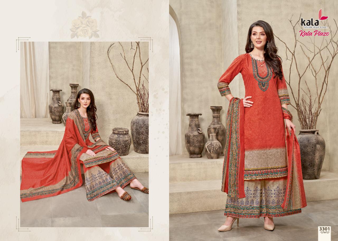 Tarika Creation Kala Plazzo Pure Cotton Casual Wear Suit