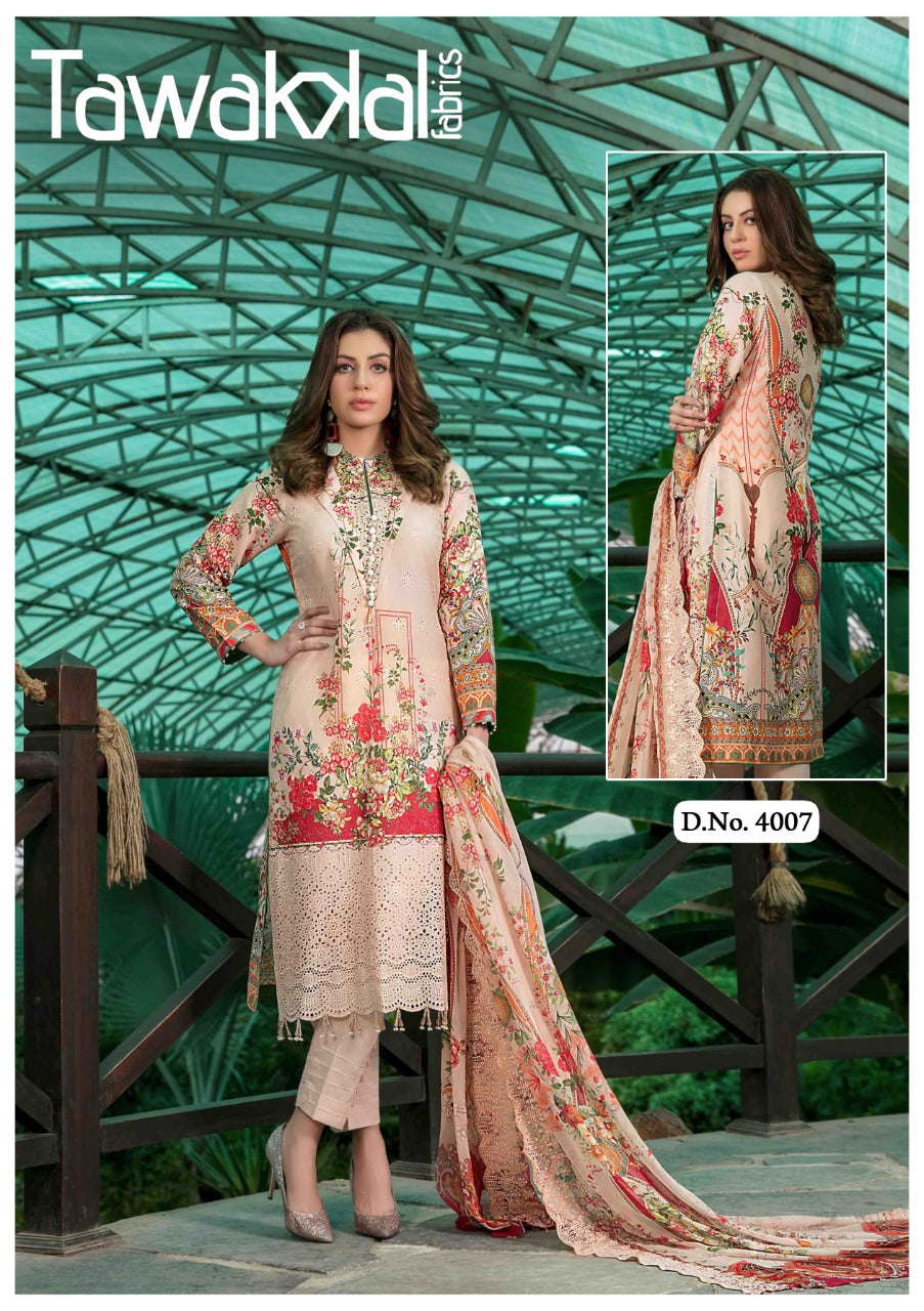 Tawakkal Opulence Vol 2 Cotton Dailywear Pakistani Salwar Kameez