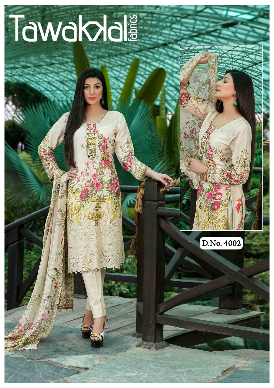 Tawakkal Opulence Vol 2 Cotton Dailywear Pakistani Salwar Kameez