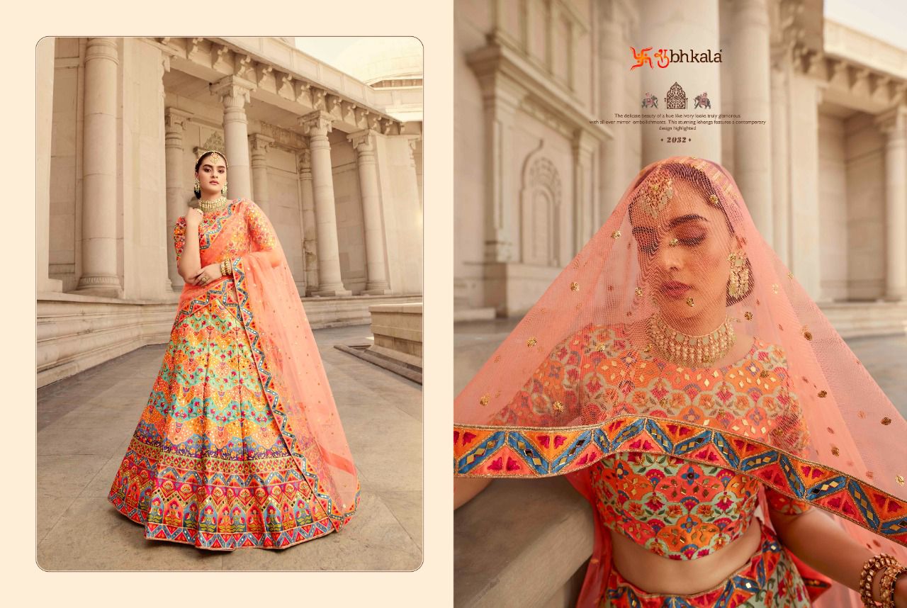 Shubhkala Veena Vol 2 Embroidered Heavy Designer Wedding Wear Lehenga Choli