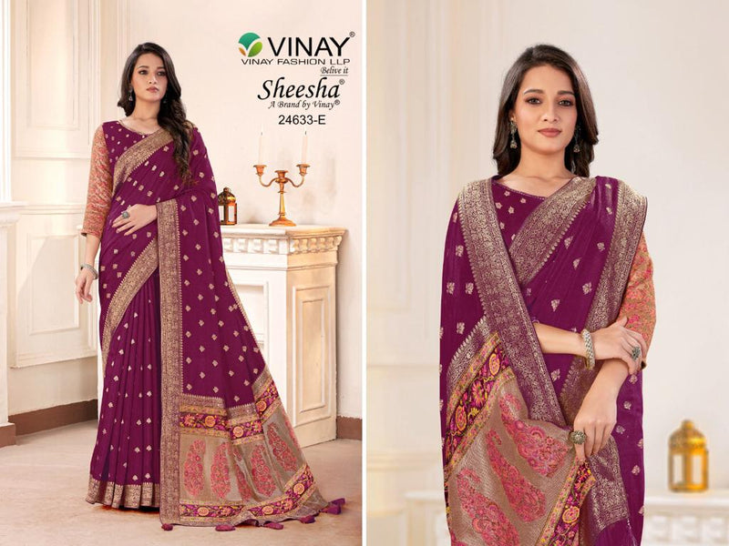 Vinay Fashion Ns 24633 Pure Viscose Beautifull Party Wear Sarees