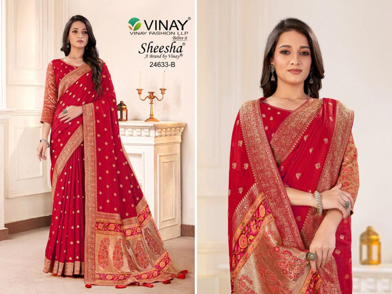 Vinay Fashion Ns 24633 Pure Viscose Beautifull Party Wear Sarees