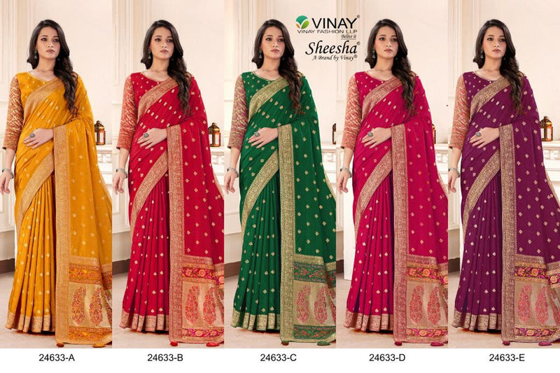 Vinay Fashion Ns 24633 Pure Viscose Beautifull Party Wear Sarees