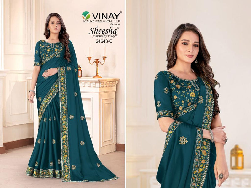 Vinay Fashion Ns 24643 Silk Georgette Party Wear Sarees