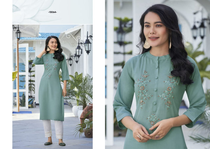 Kalaroop Kajree Fashion Vision Vol 2 Silk Fancy Party Wear Kurtis