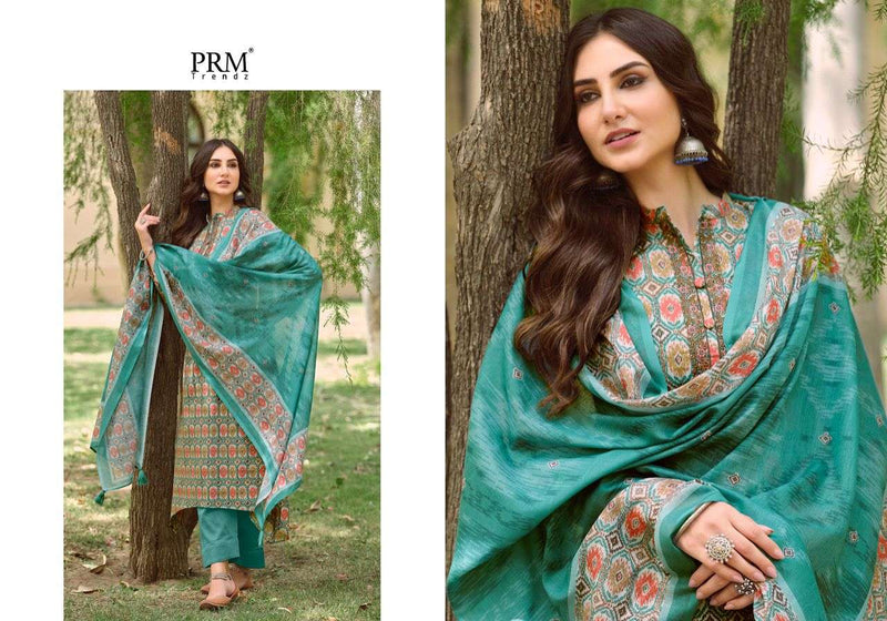 Prm Trendz Vogue Vol 4 Lawn Cotton Designer Party Wear Embroidered Salwar Kameez