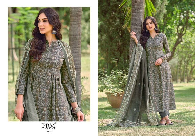 Prm Trendz Vogue Vol 4 Lawn Cotton Designer Party Wear Embroidered Salwar Kameez