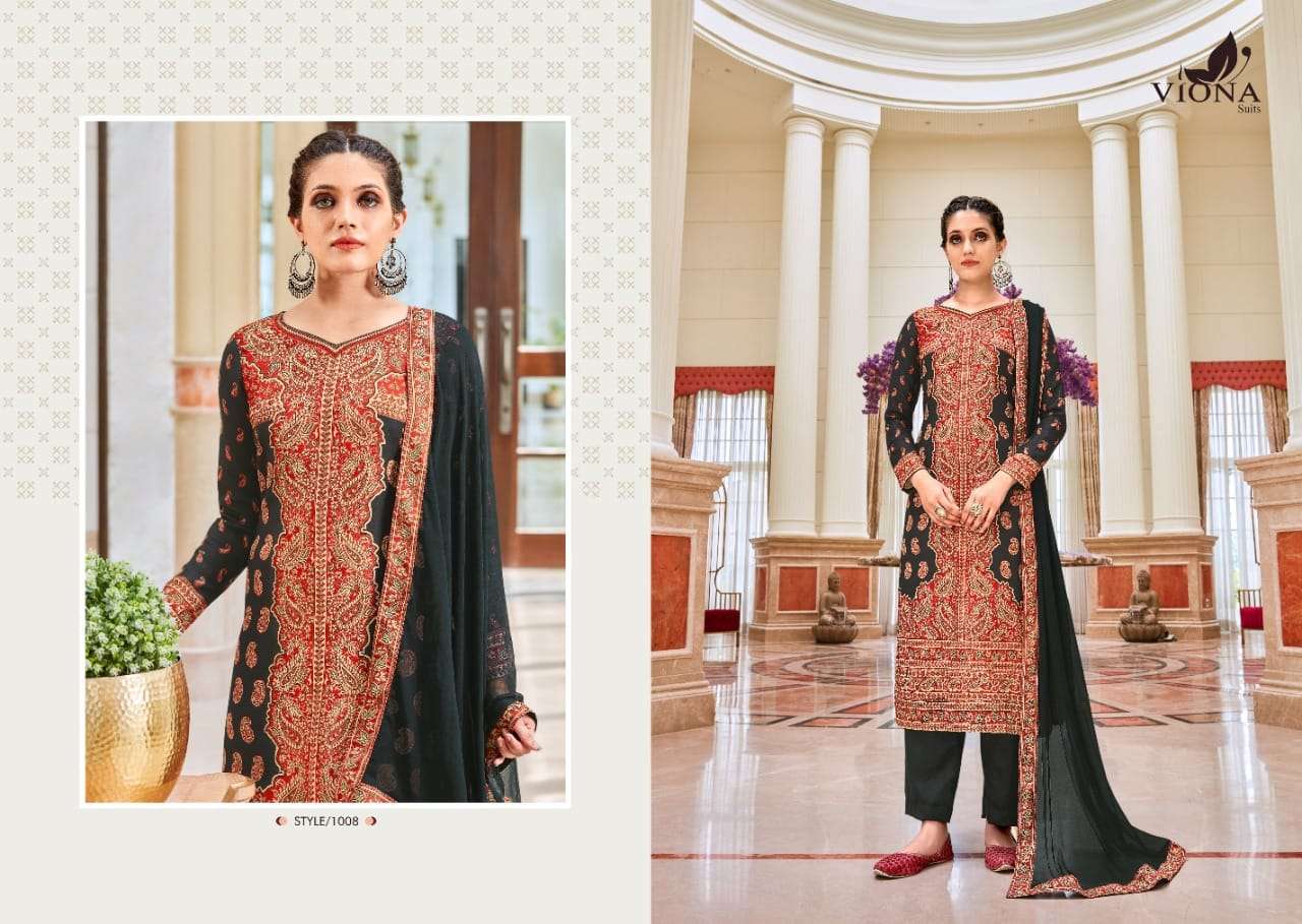 Viona Anaya Pashmina Pure Woollen With Digital Print Salwar Suit