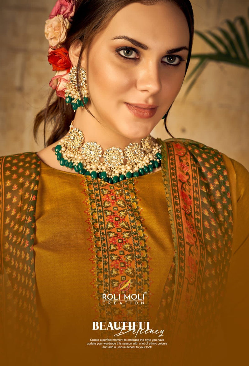 Roli Moli Mallika Heavy Indo Stylish Designer Fancy Party Wear Salwar Suit