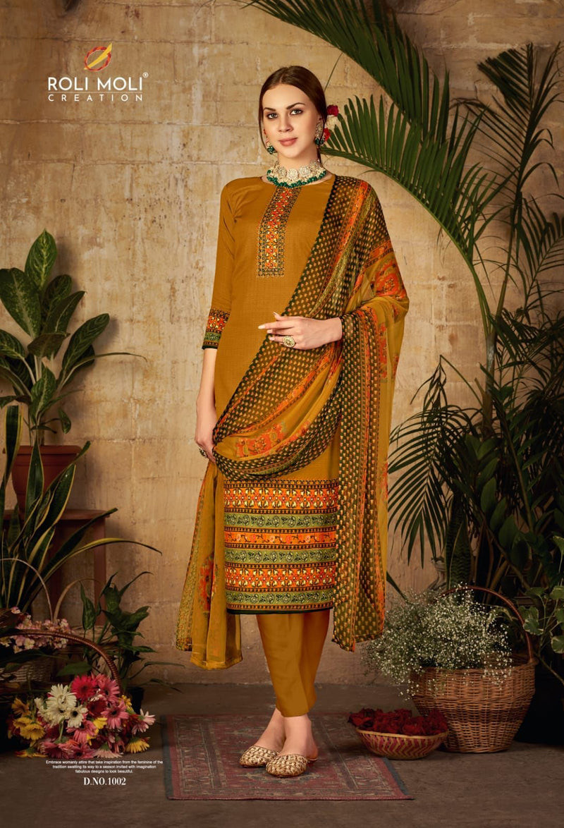 Roli Moli Mallika Heavy Indo Stylish Designer Fancy Party Wear Salwar Suit