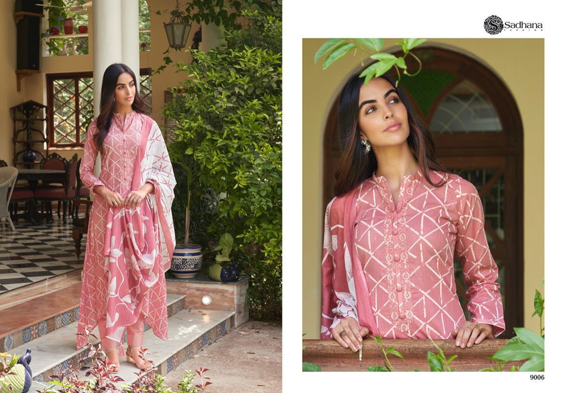 Sadhana Aasmani Cotton Digital Printing Stylish Designer Casual Wear Salwar Suit