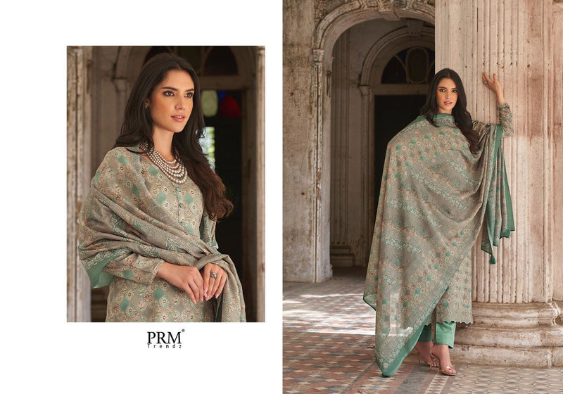 PRM  Trendz Rosemeen Cotton With Embroidered Stylish Designer Printed Wear Salwar Suit