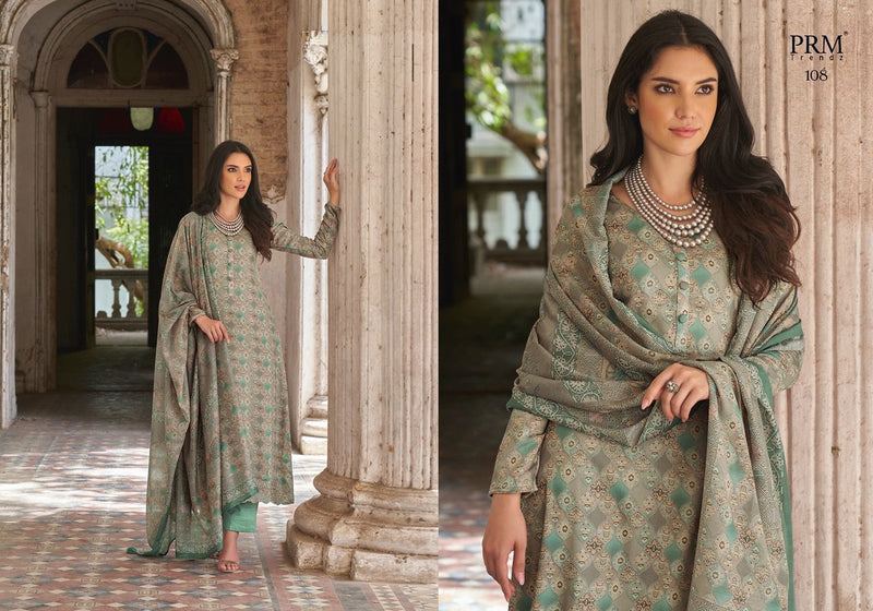 PRM  Trendz Rosemeen Cotton With Embroidered Stylish Designer Printed Wear Salwar Suit