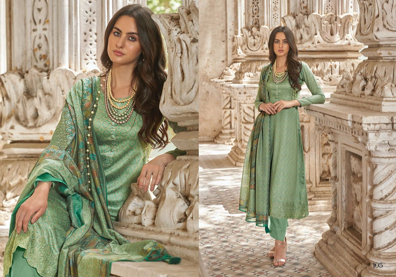 PRM  Trendz Rosemeen Cotton With Embroidered Stylish Designer Printed Wear Salwar Suit