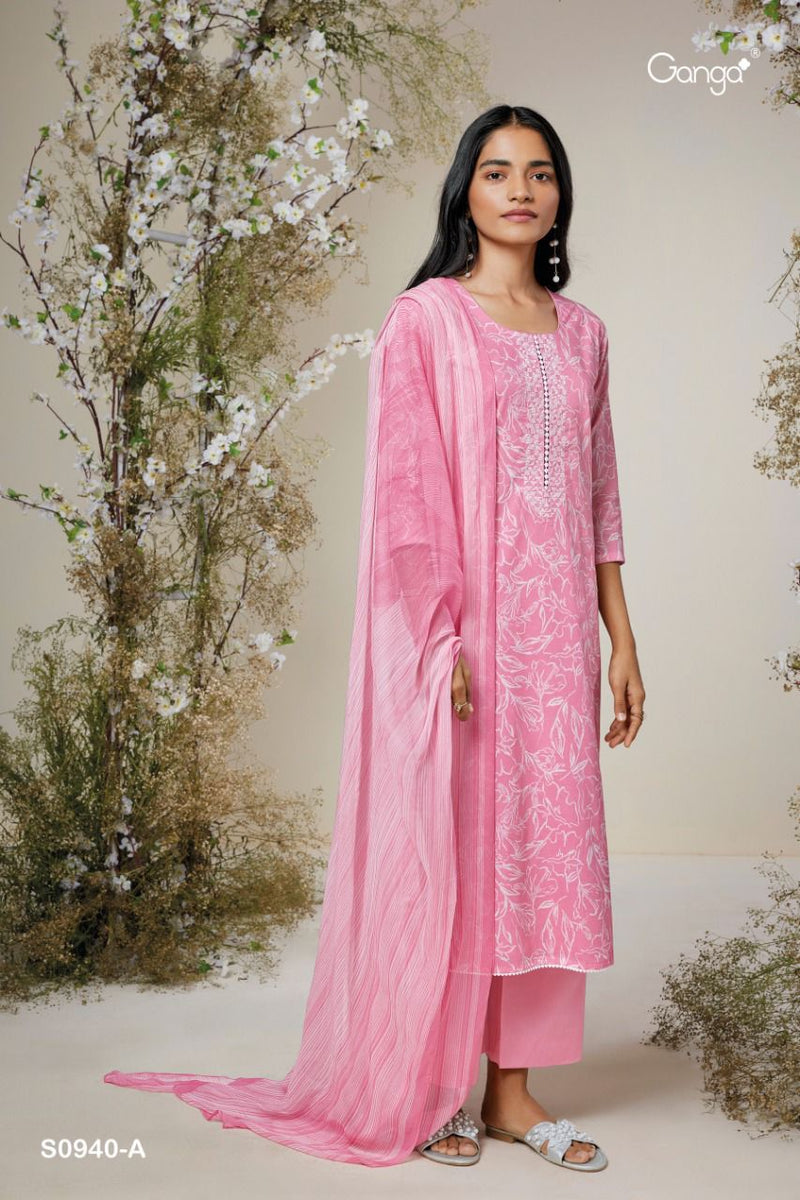 Silas Ganga Dno S0940 Cotton Stylish Designer Casual Wear Salwar Suit