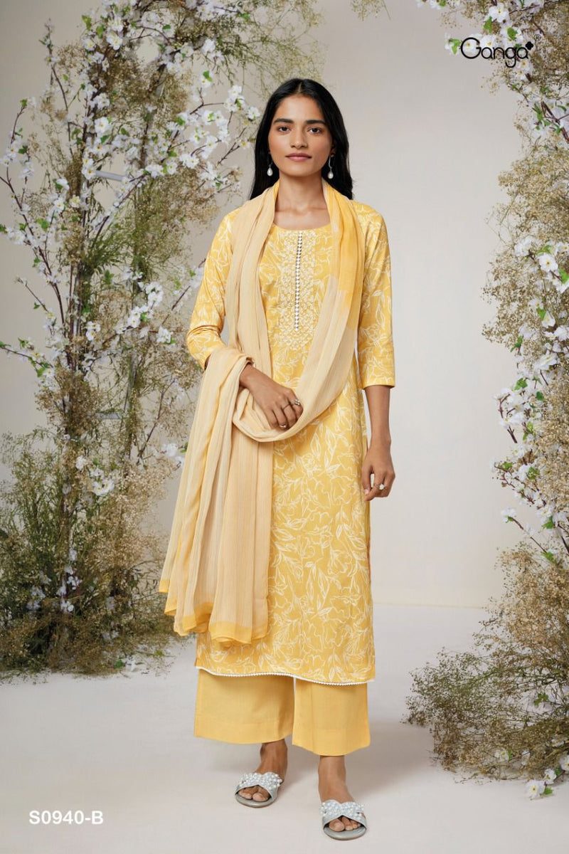 Silas Ganga Dno S0940 Cotton Stylish Designer Casual Wear Salwar Suit