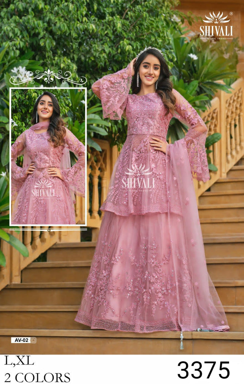 Shivali Dno AV 02 Georgette With Hand Work Stylish Designer Party Wear Indo Western