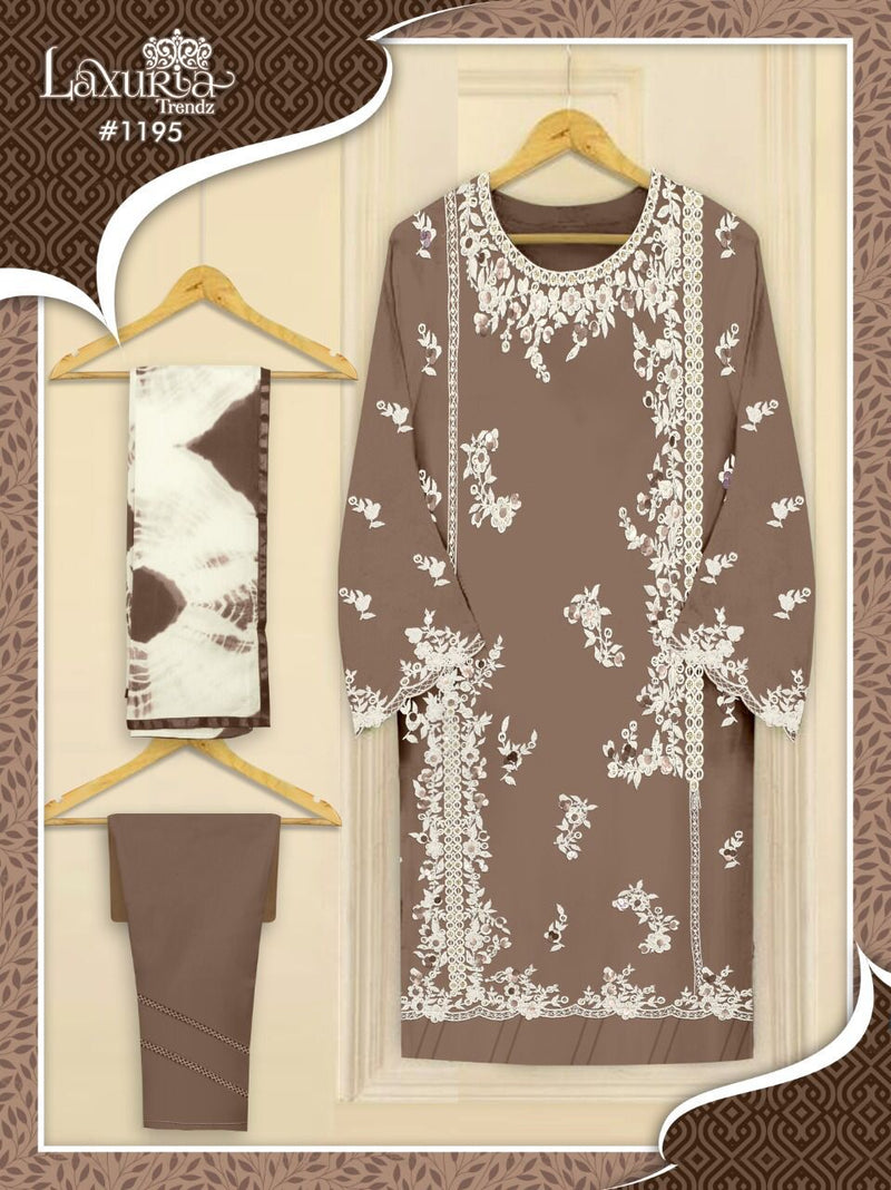 Laxuria Trendz Dno 1195 Fox Georgette Stylish Designer Party Wear Pakistani Style Pret Kurti