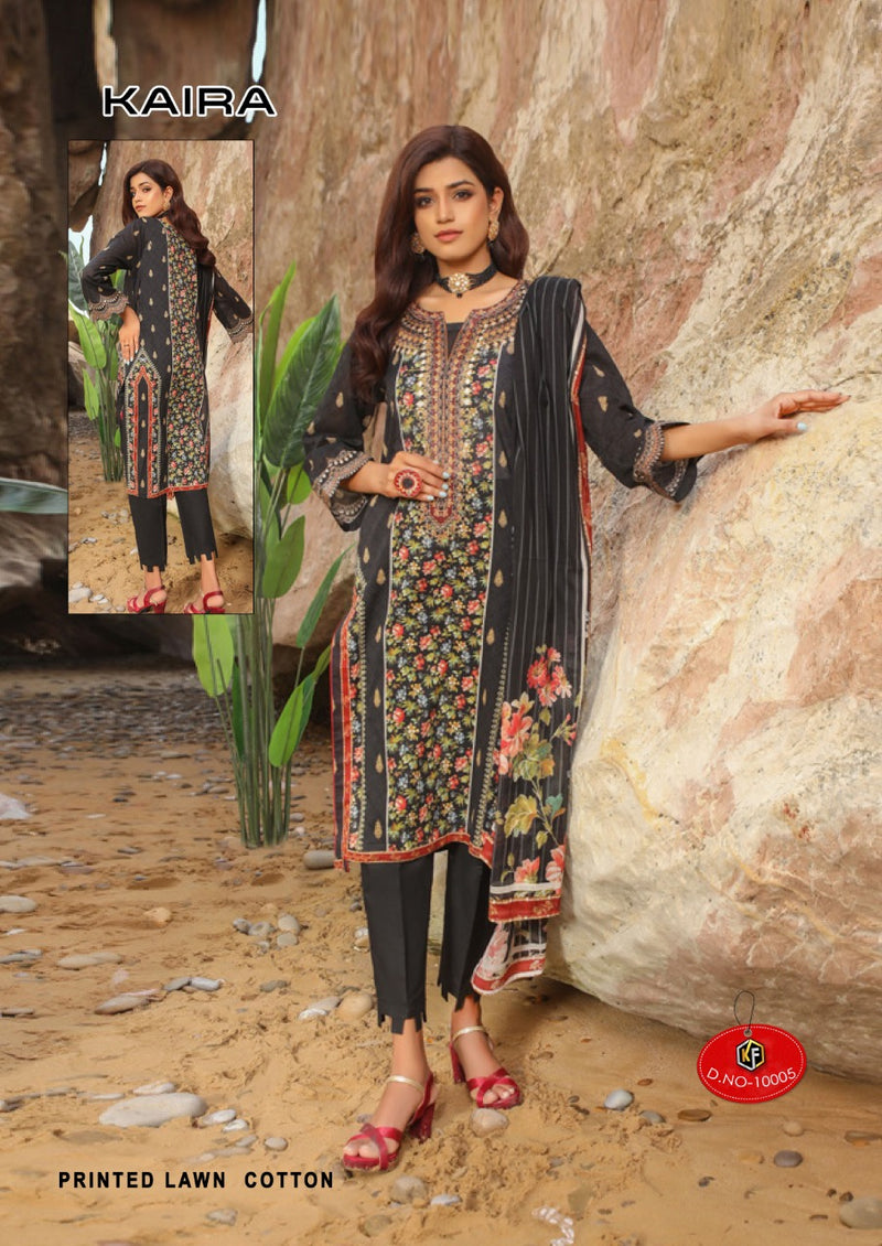 Keval Fab Kaira Vol 12 Pure Lawn Stylish Designer Party Wear Salwar Suit