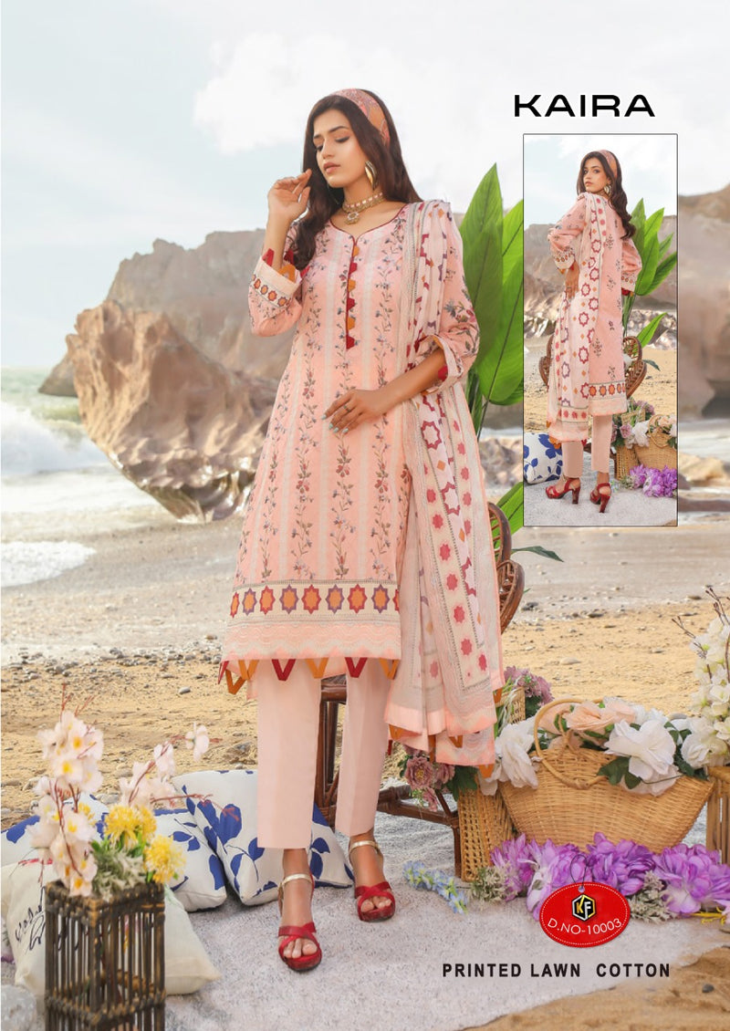 Keval Fab Kaira Vol 12 Pure Lawn Stylish Designer Party Wear Salwar Su