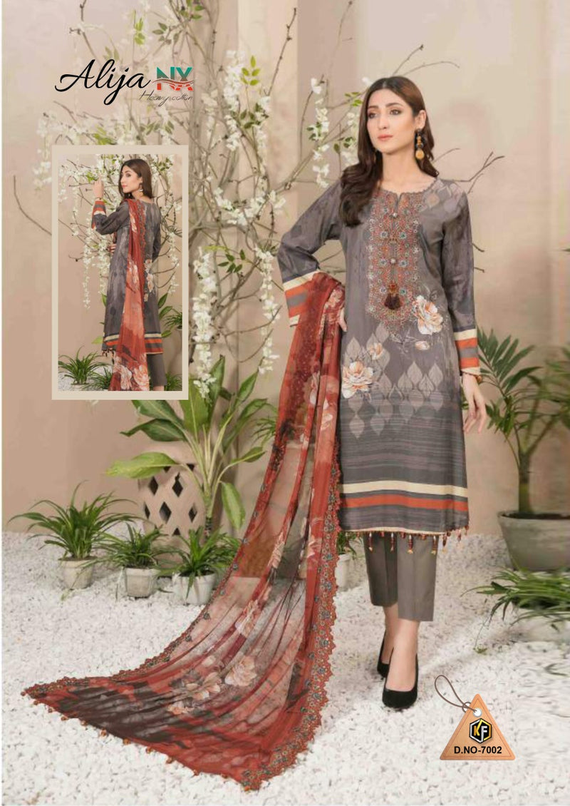 Keval Fabs Alija Pure Cotton Stylish Designer Party Wear Casual Look Salwar Kameez