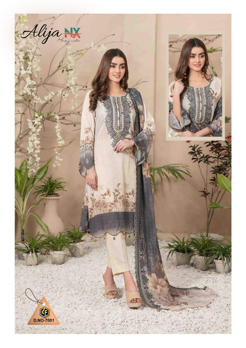 Keval Fabs Alija Pure Cotton Stylish Designer Party Wear Casual Look Salwar Kameez