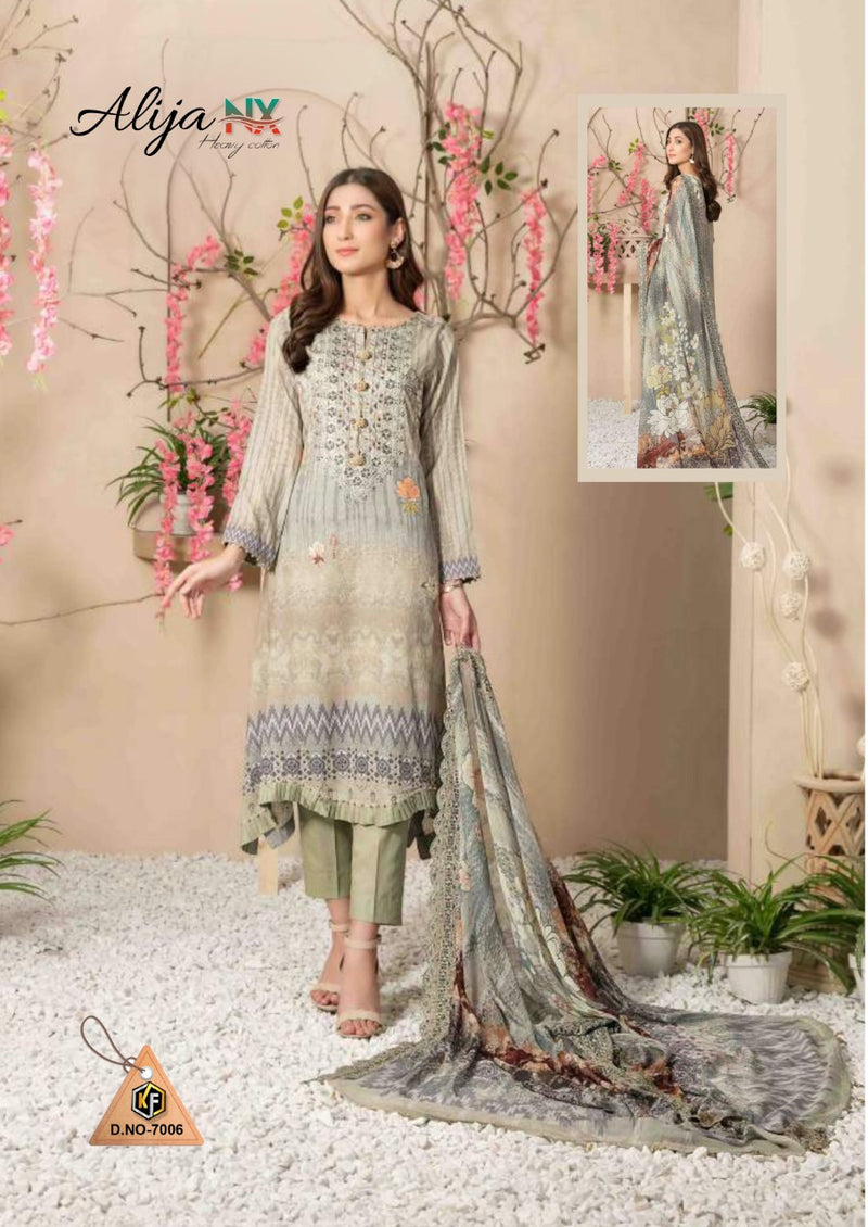 Keval Fabs Alija Pure Cotton Stylish Designer Party Wear Casual Look Salwar Kameez