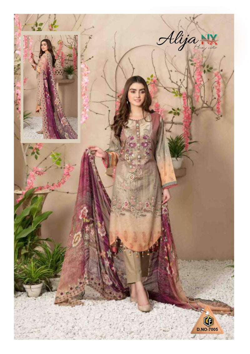 Keval Fabs Alija Pure Cotton Stylish Designer Party Wear Casual Look Salwar Kameez