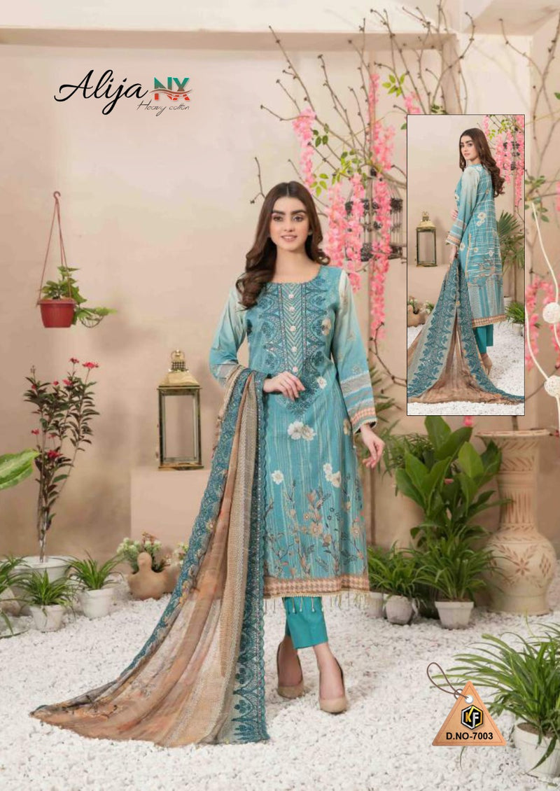 Keval Fabs Alija Pure Cotton Stylish Designer Party Wear Casual Look Salwar Kameez