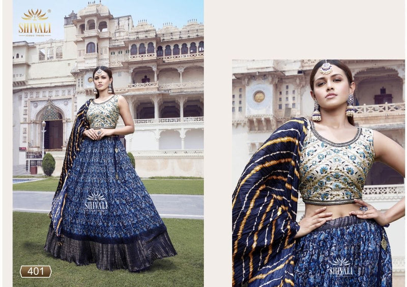 Shivali Riwaaz Vol 4 Fancy Stylish Designer Festive Wear Long Casual Look Lehenga