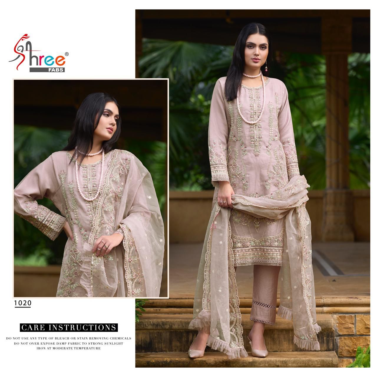 Shree Fabs R 1020 Organja With Heavy Embroidery Work Stylish Designer Pret Kurti