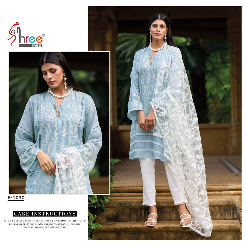 Shree Fabs Dno R 1030 Ready Made Collection With Fancy Work Stylish Designer Casual Wear Kurti