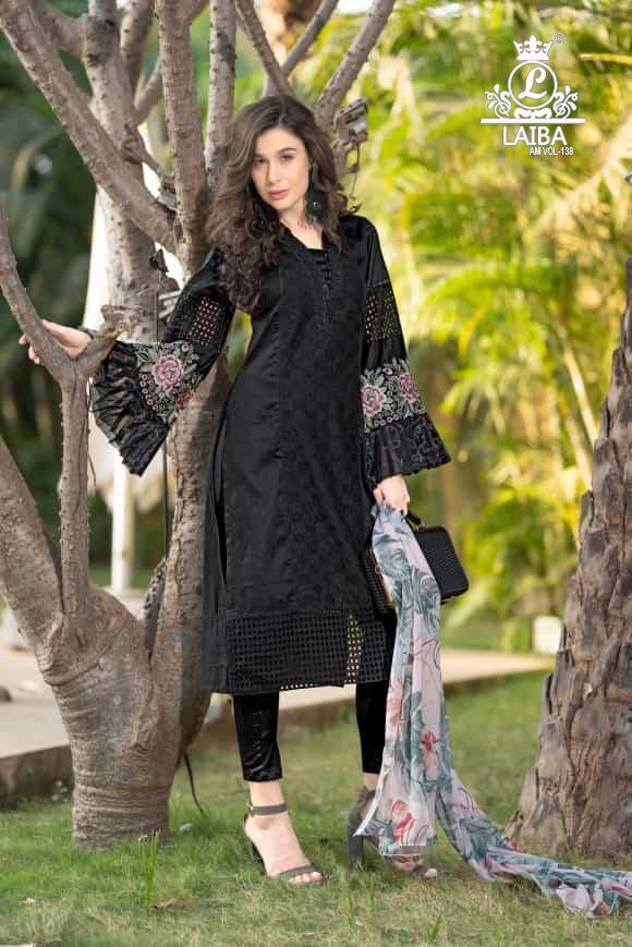 Laiba Dno Am Vol 138 Georgette With Heavy Beautiful Work Stylish Designer Party Wear Kurti