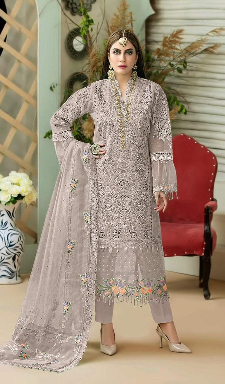 Cosmos Exclusive 2G Georgette With Fancy Work Stylish Designer Party Wear Fancy Salwar Suit