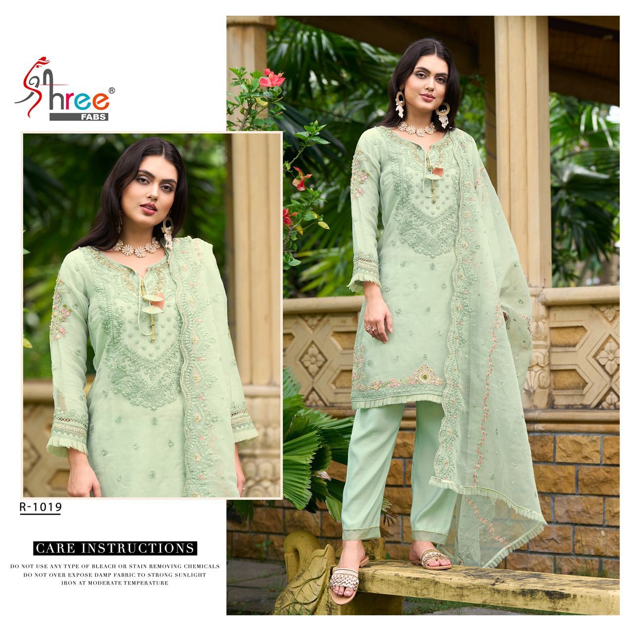 Shree Fabs Dno 1019 Viscose Silk With Heavy Embroidery Work Stylish Designer Fancy Kurti