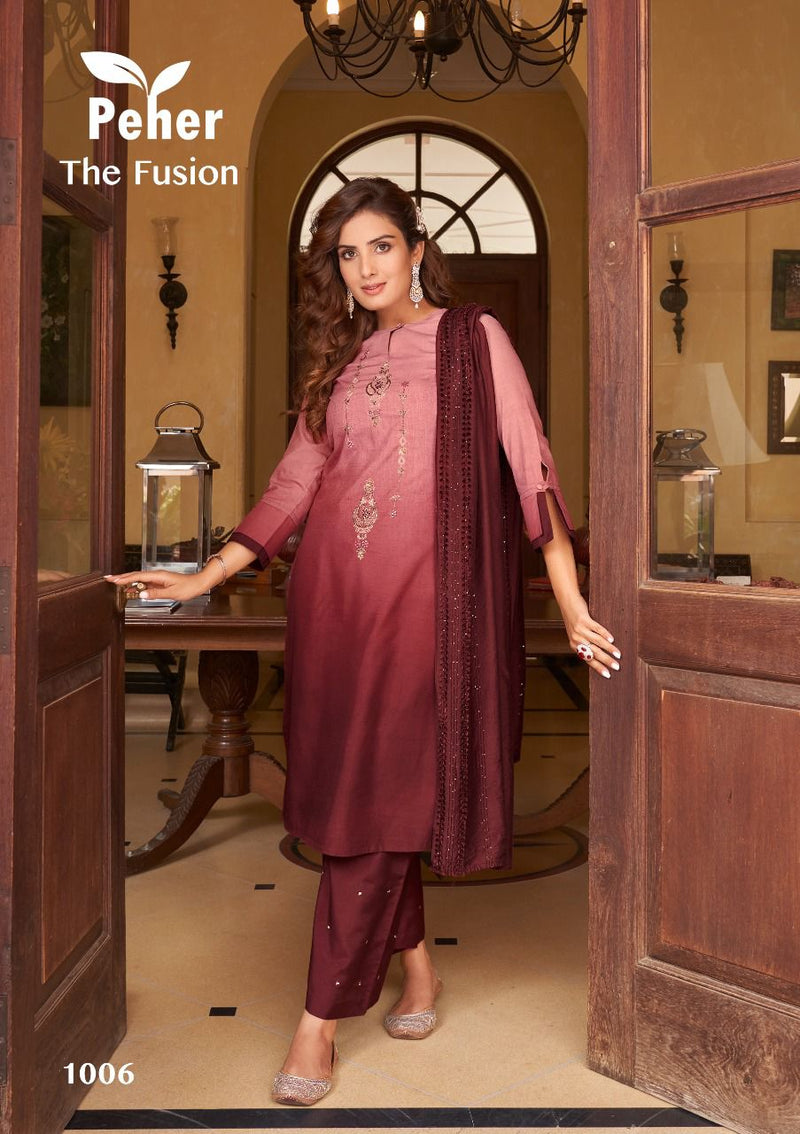 Paher Dno 1006 To 1011 Rayon With Fancy Work Stylish Designer Casual Wear Kurti