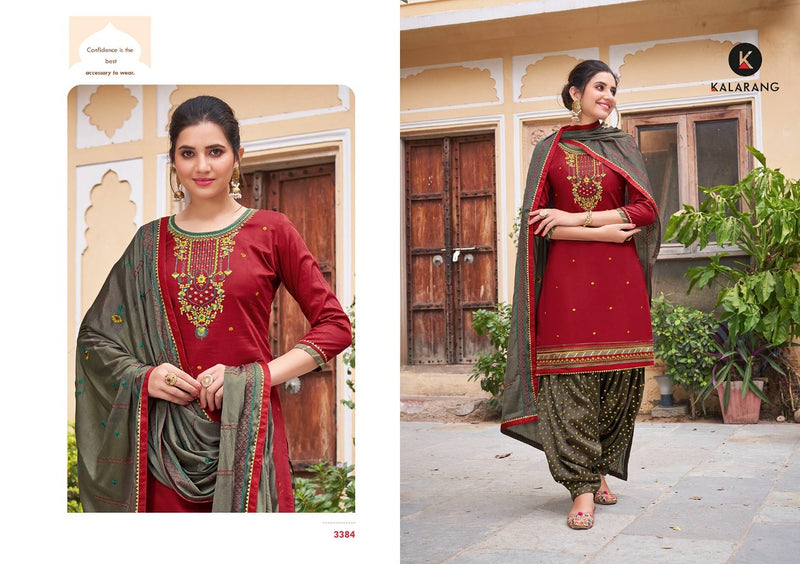 Kalarang Prakruti Vol 4 Pure Cotton With Beautiful Embroidery Work Stylish Designer Festive Look Salwar Suit