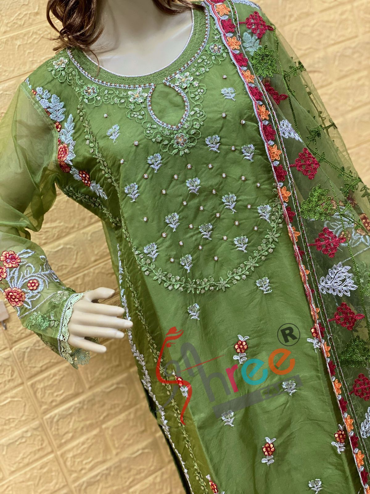 Shree Fabs The Famous Dance 02 Organza With Heavy Embroidery Work Stylish Designer Festive Wear Pakistani Salwar Kameez