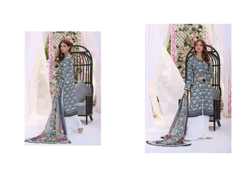 Regalia Ravishing Charmeuse Silk With Beautiful Work Stylish Designer Casual Look Salwar Kameez