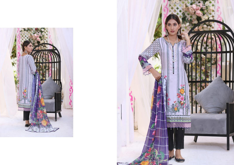 Regalia Ravishing Charmeuse Silk With Beautiful Work Stylish Designer Casual Look Salwar Kameez