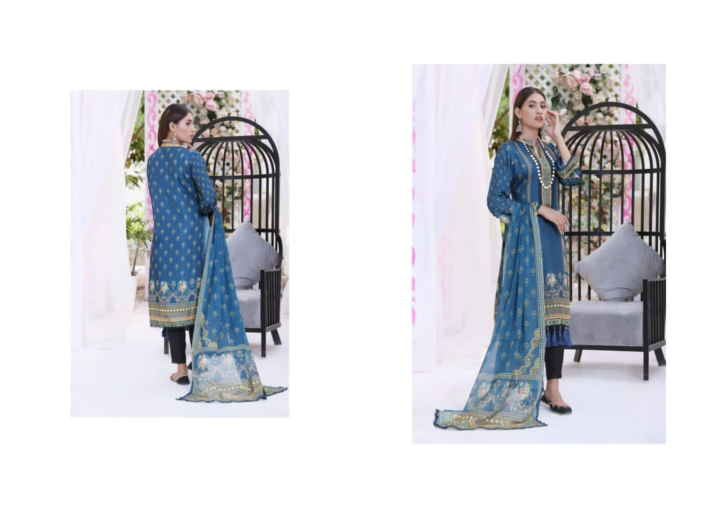 Regalia Ravishing Charmeuse Silk With Beautiful Work Stylish Designer Casual Look Salwar Kameez