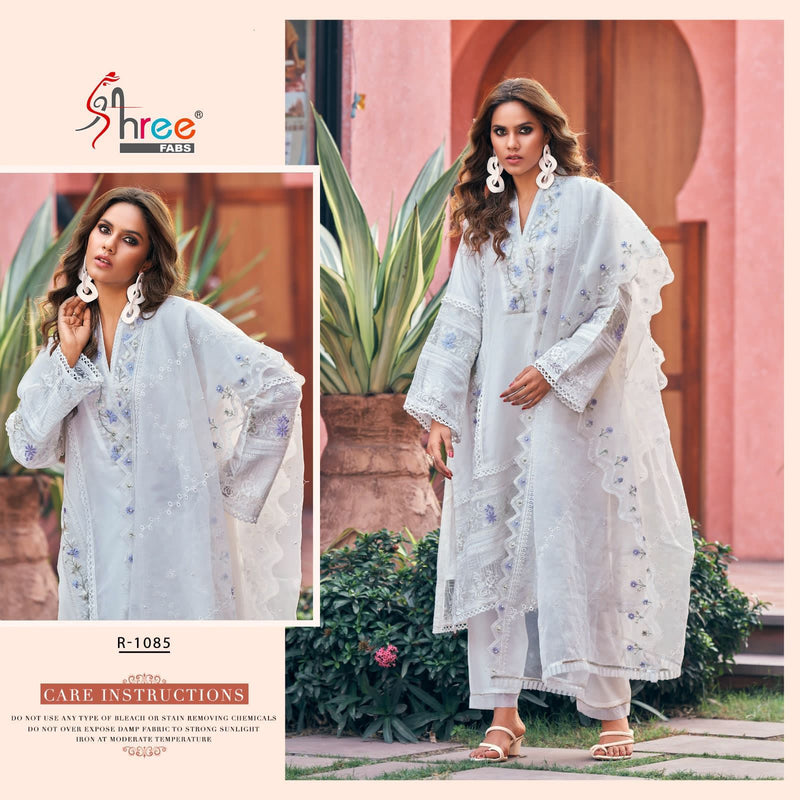 Shree Fab SR 1085 Organza Designer Pakistani Wear Pret Kurti