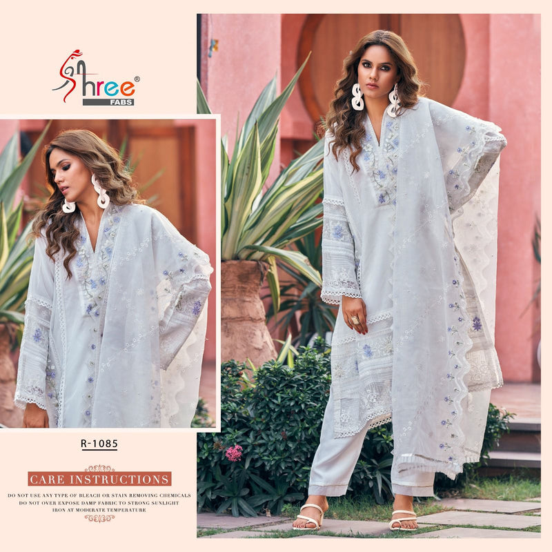 Shree Fab SR 1085 Organza Designer Pakistani Wear Pret Kurti