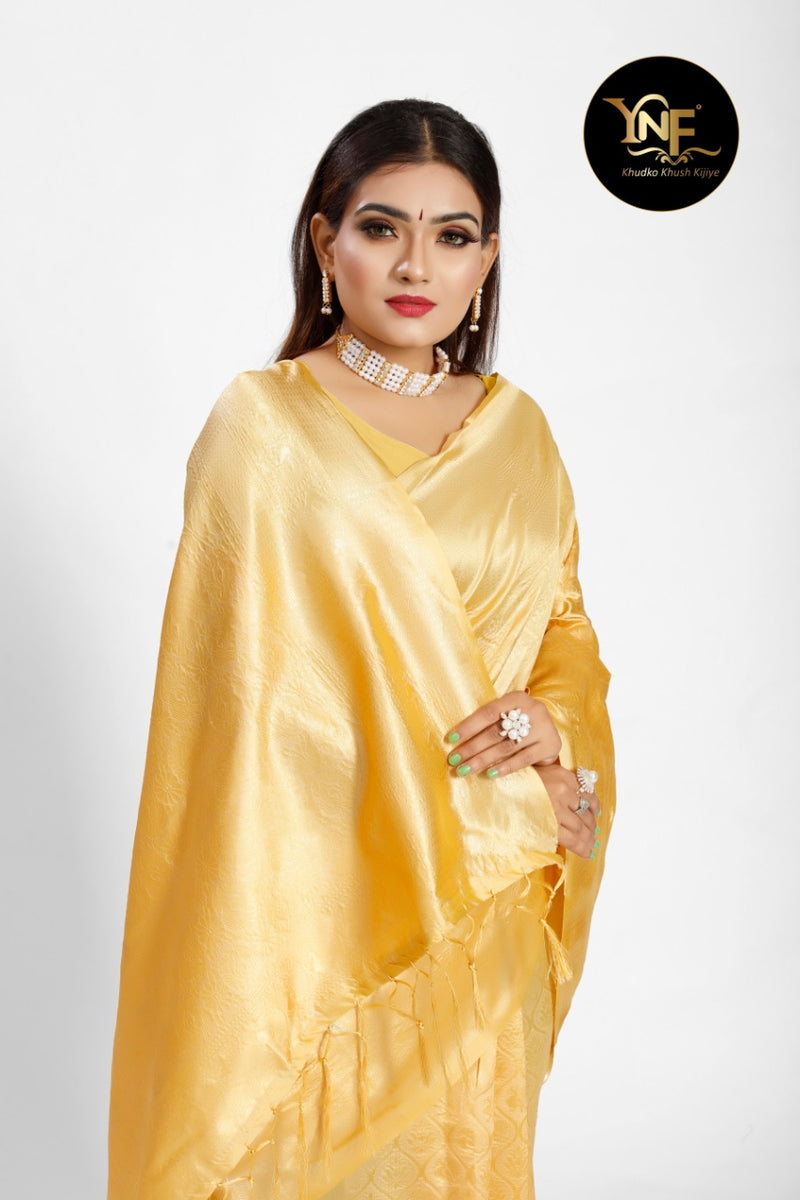 Ynf Presents By Myntra Tanchori Kanjeevaram Gorgeous Look Exclusive Traditional Wear Sarees