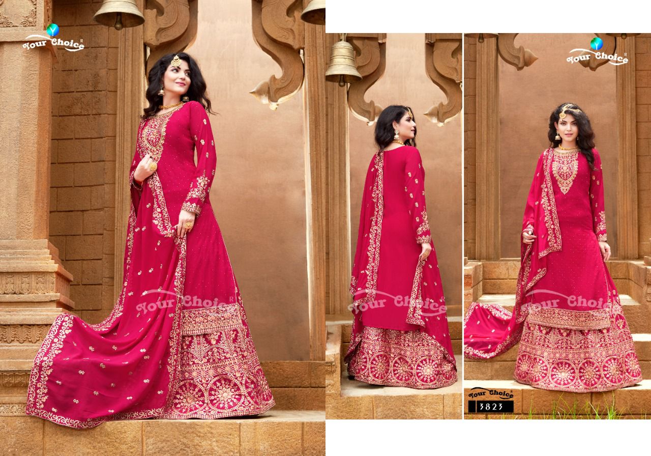 Your Choice Rich Look Vol 4 Blooming Georgette Salwar Suit