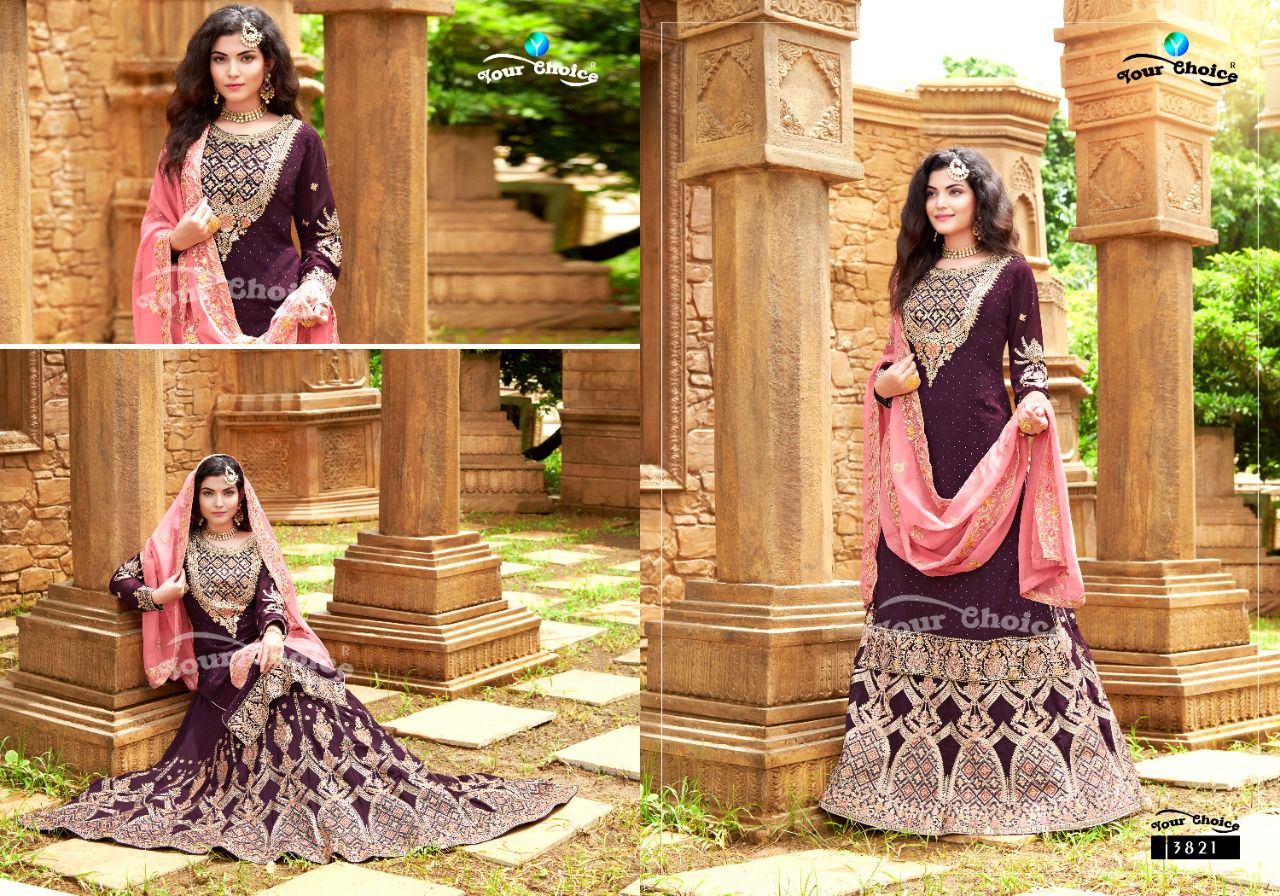 Your Choice Rich Look Vol 4 Blooming Georgette Salwar Suit