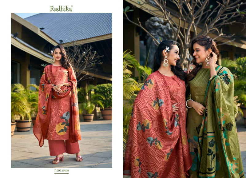 Radhika Fashion ZARA  Jam Cotton Stylish Designer Wear Salwar Suit