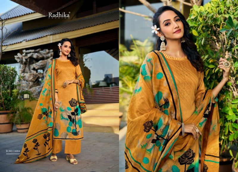 Radhika Fashion ZARA  Jam Cotton Stylish Designer Wear Salwar Suit